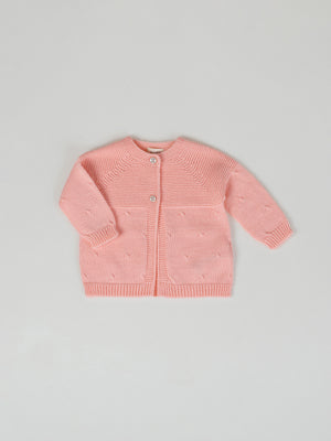 LINK LONG JACKET PINK