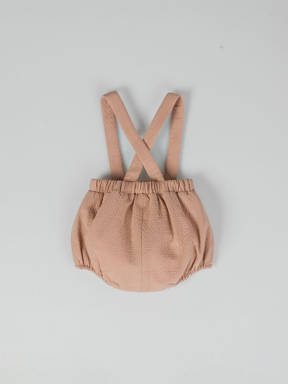 BEIGE STITCHING STRAPS ROMPER