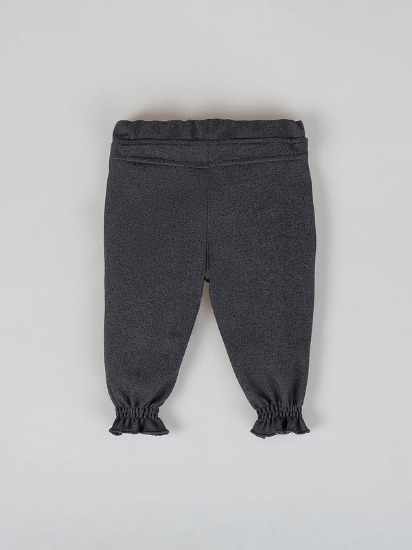 ANTHRACITE CUPCAKE PRINT JOGGER PANTS