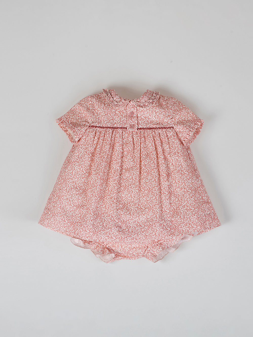 MINI WITH SHORT SLEEVE PANTIES WITH CURRANT RUFFLE