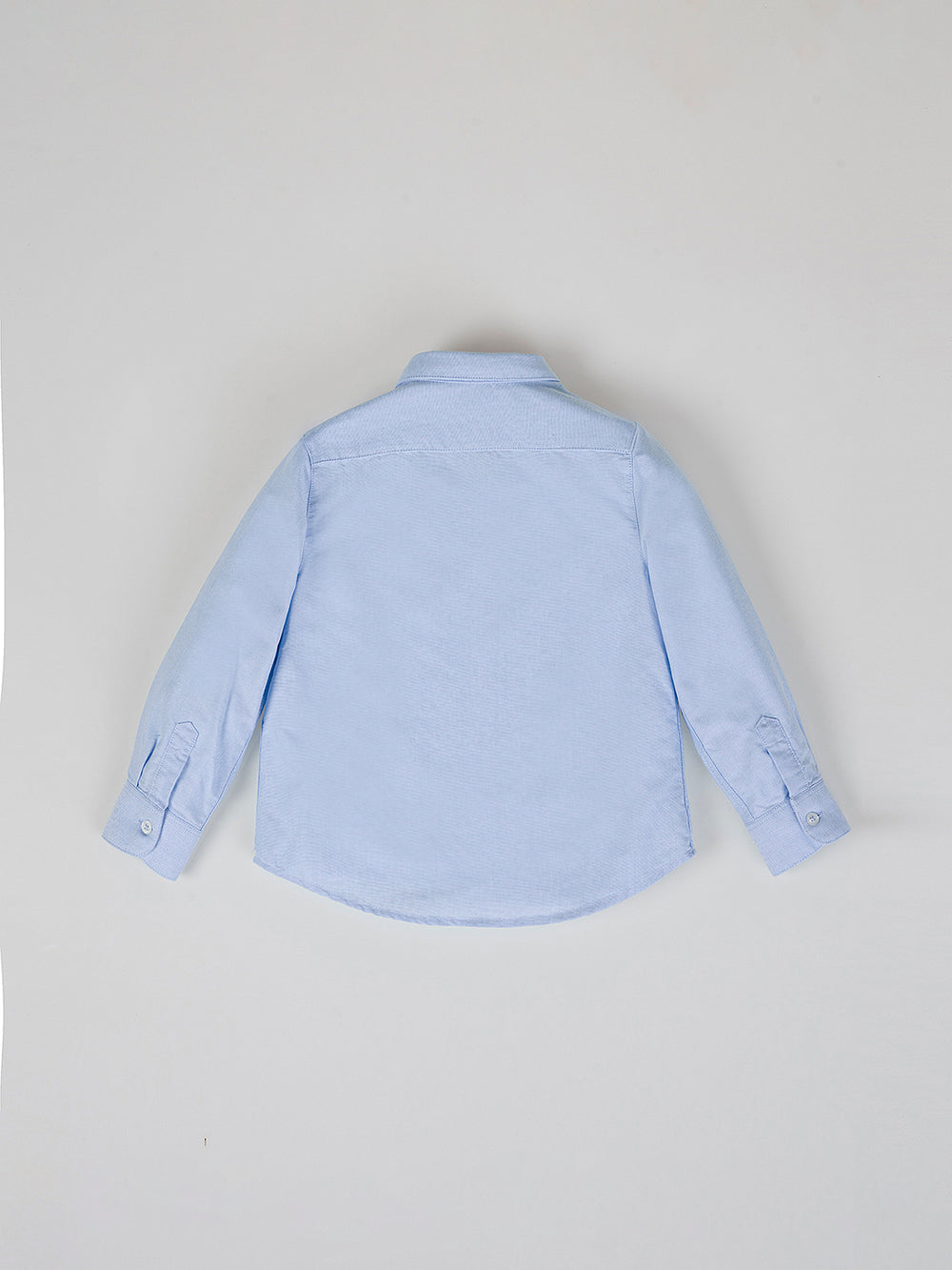 BABY BLUE CROWN POCKET SHIRT