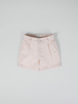 BEIGE LINEN COTTON SHORTS