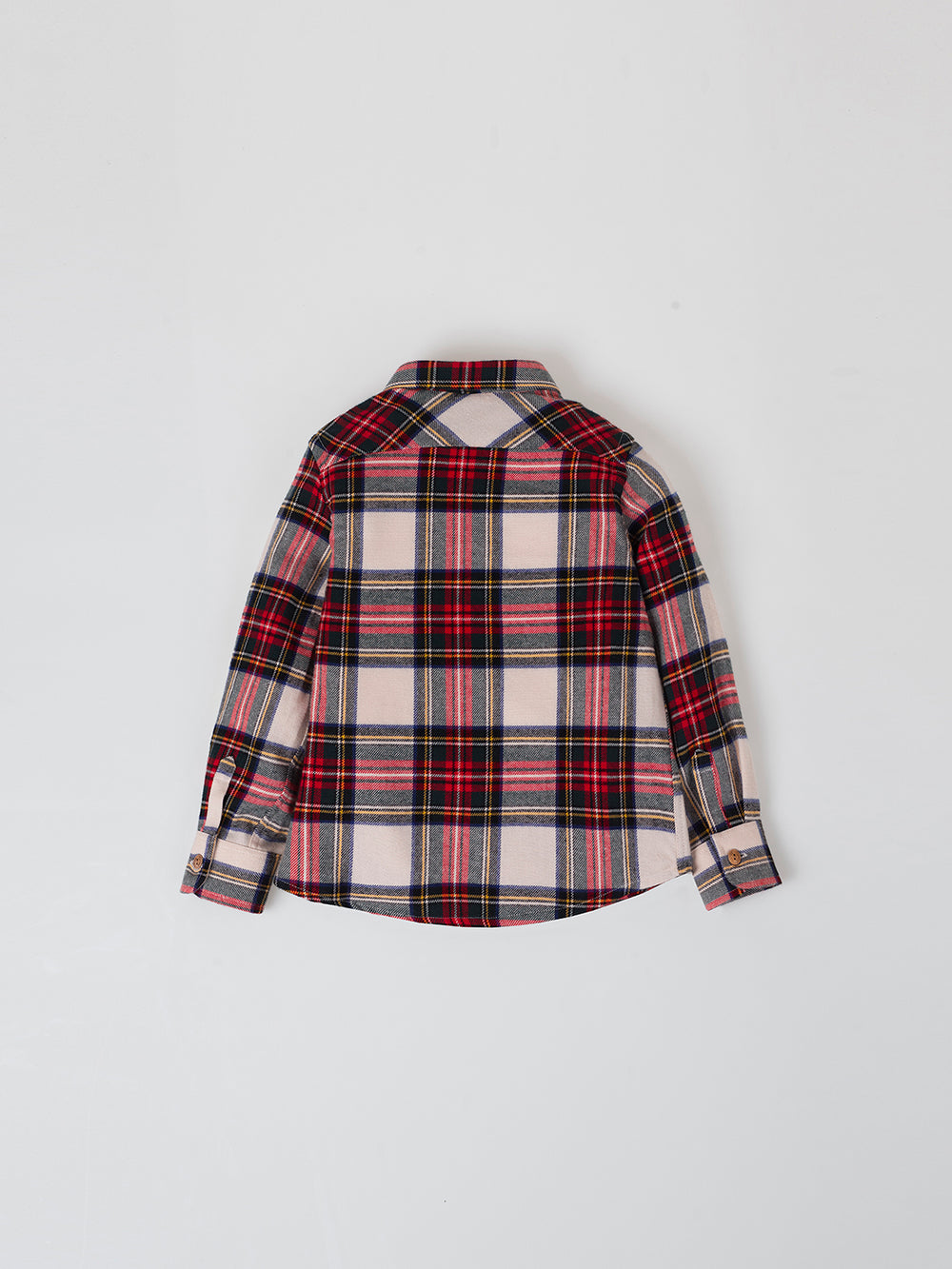 RED MULTICOLOR PLAID SHIRT