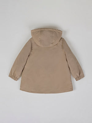 CARAMEL THREE POCKET PARKA