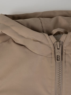 CARAMEL THREE POCKET PARKA