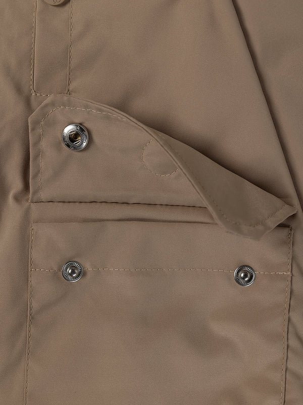 CARAMEL THREE POCKET PARKA