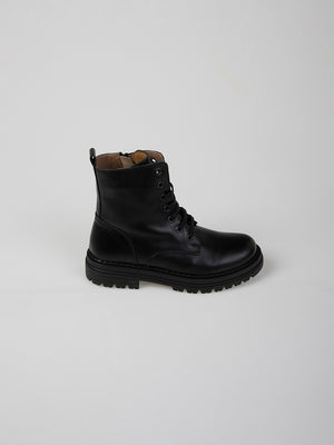 BOTA CAÑA ALTA PIEL NEGRO