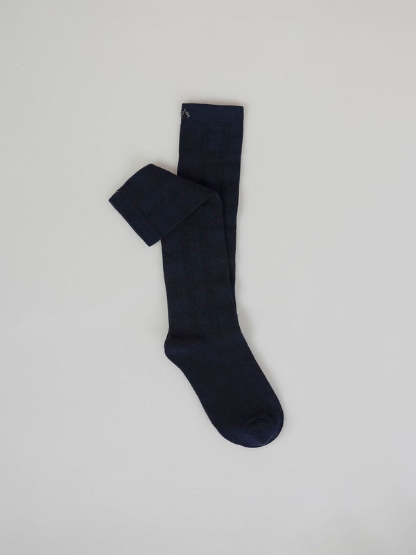 JUNIOR NAVY BLUE CEREMONY SOCKS