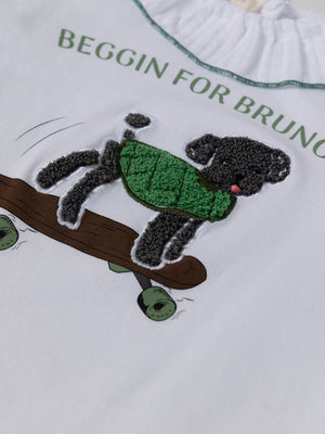 CAMISETA BEGGIN BRUNCH BLANCO PURO