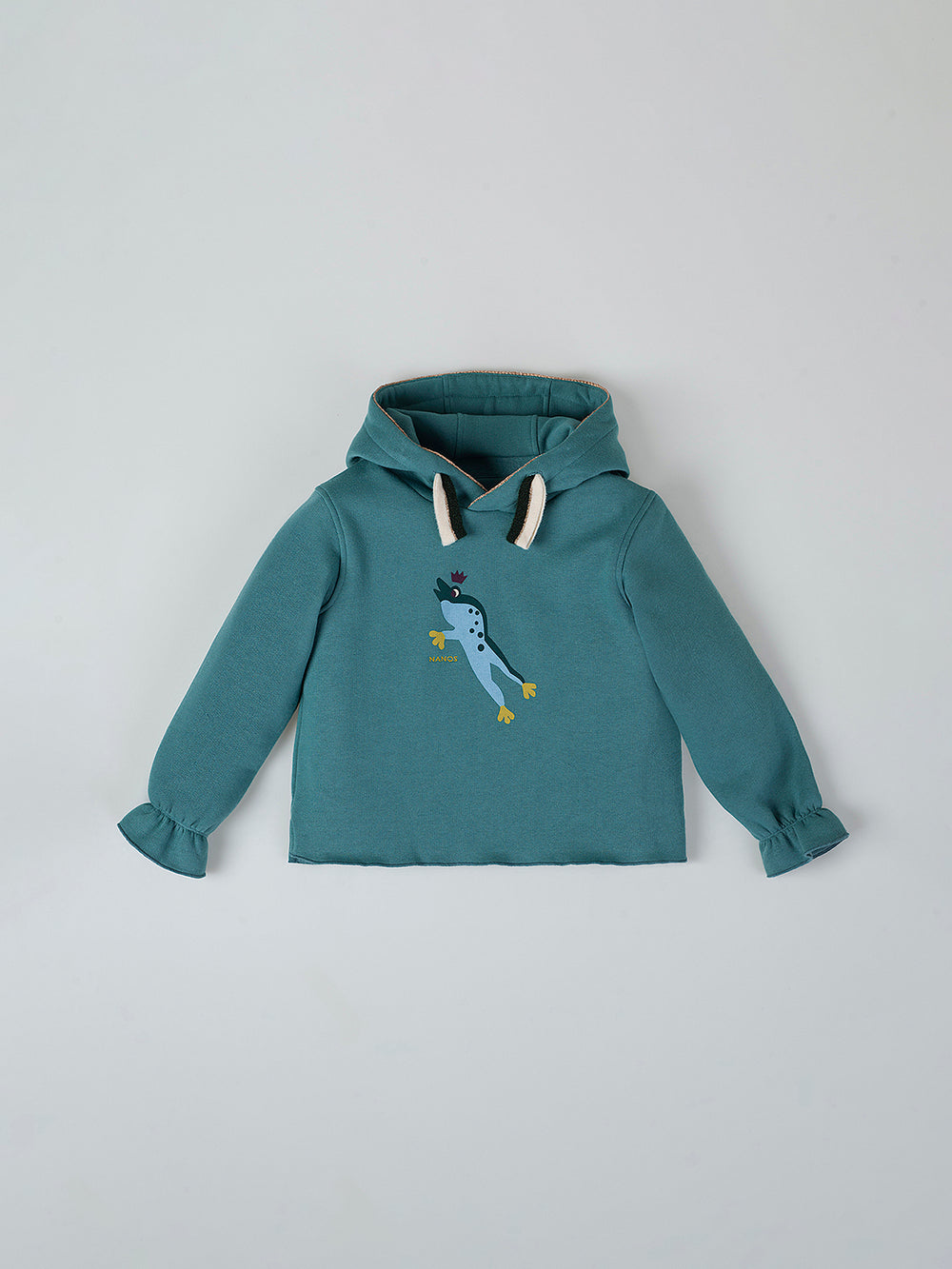 SUDADERA CAPUCHA FROG VERDE BOTELLA