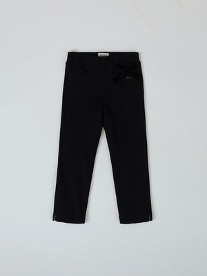 BLACK BOW PANTS