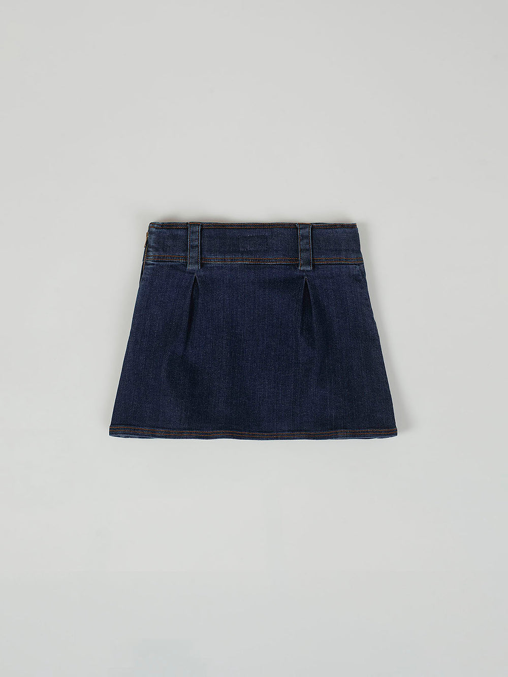 NAVY BLUE DENIM SKIRT