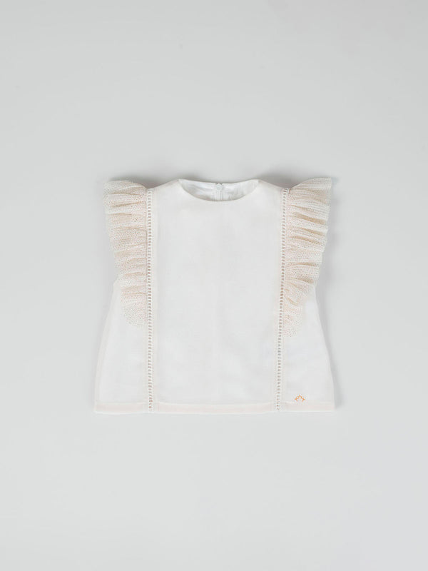 OFF-WHITE LUREX TOP