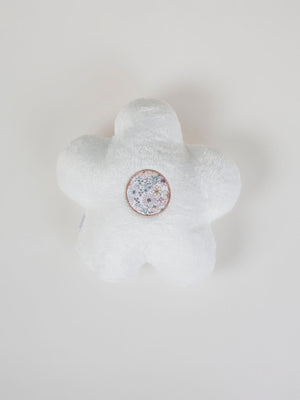 CREAM FLOWER PLUSH