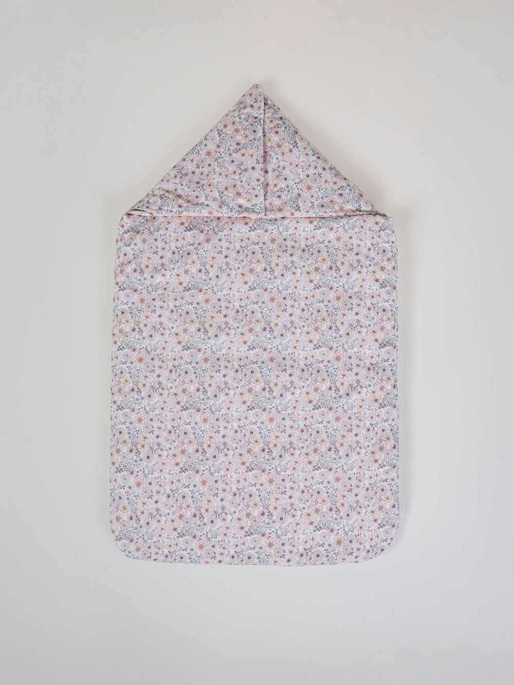 PINK FLOWER PRINT BABY SLEEPING BAG