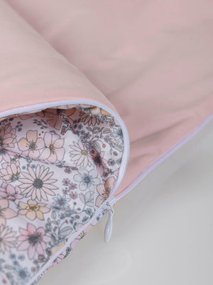 PINK FLOWER PRINT BABY SLEEPING BAG