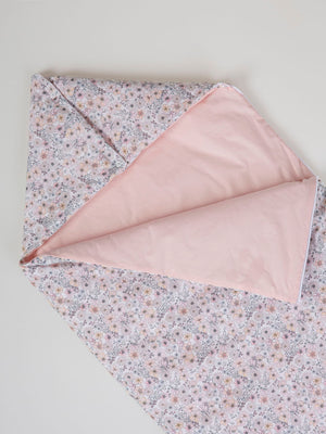 PINK FLOWER PRINT BABY SLEEPING BAG