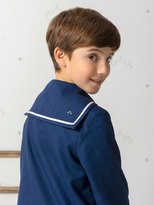 NAVY BLUE SAILOR FIRST COMMUNION SUIT