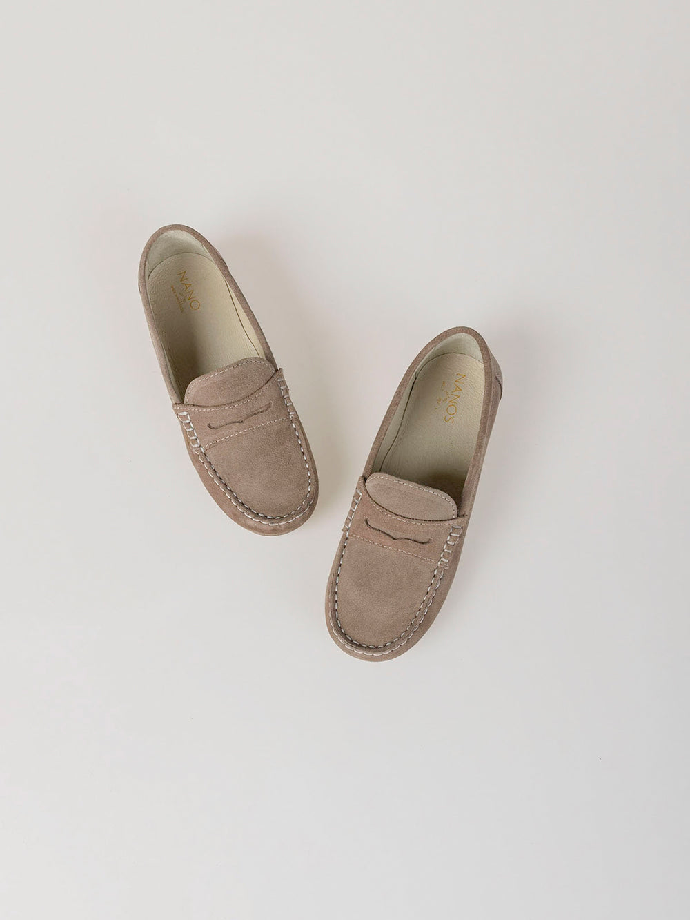 SUEDE MOCASSIN TOPO