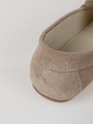 SUEDE MOCASSIN TOPO