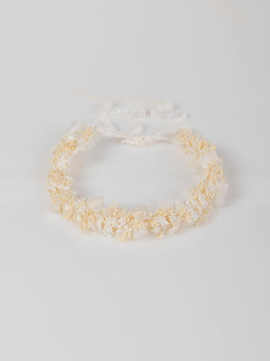 VALENTINA FLOWER CROWN PURE WHITE