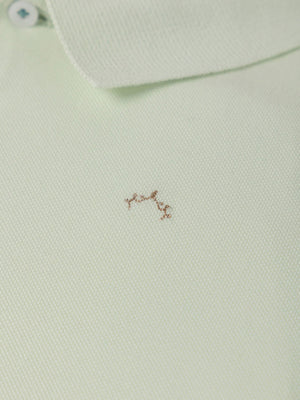 POLO LOGO BORDADO VERDE