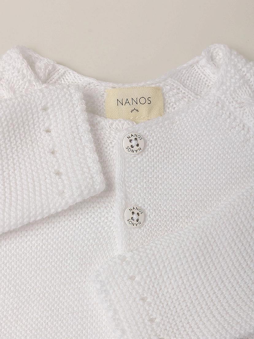 NANOS / NEWBORN / Vestiti / Chaqueta punto botones blanco / 50040725224100 (1)