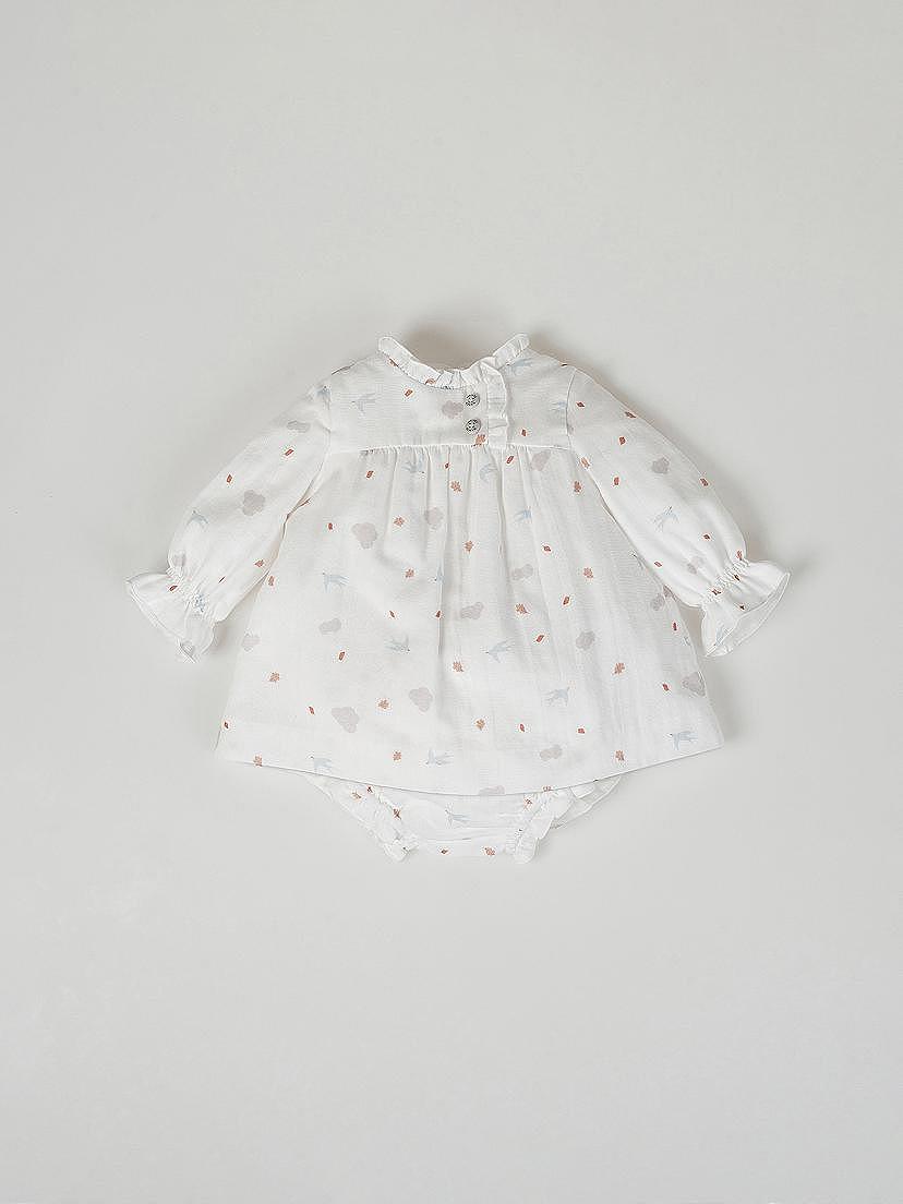 NANOS / NEWBORN / Vestiti / Mini con braguita nubes blanco / 50240325759100