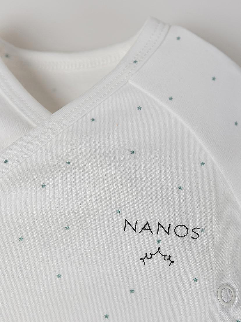 NANOS / NEWBORN / Completi e Pagliaccetti / Body estrellas manga corta blanco / 50320125779100 (1)