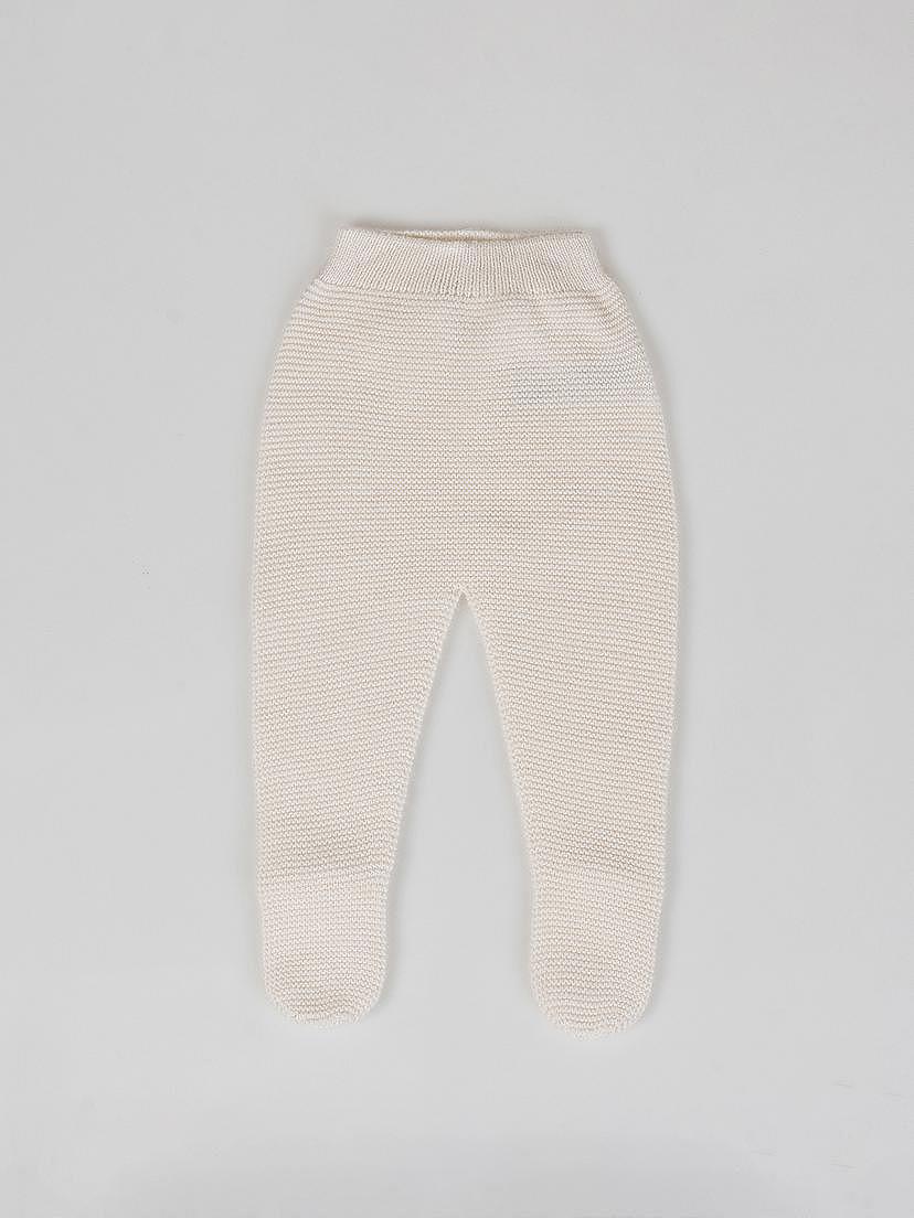 NANOS / NEWBORN / Pantaloni / Polaina punto blanco puro / 50330125734100