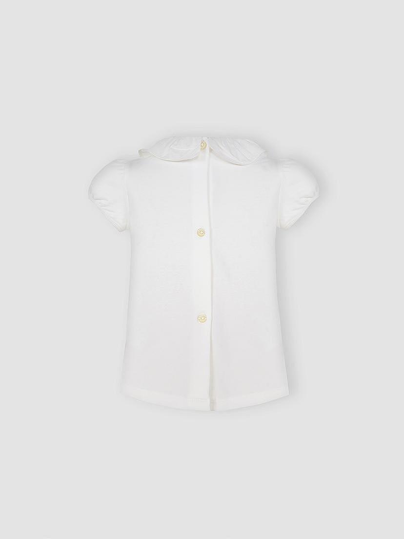 NANOS / NEONATA / Camicie e Magliette / Camiseta Blanca Manga Corta Patito / 54010125234100