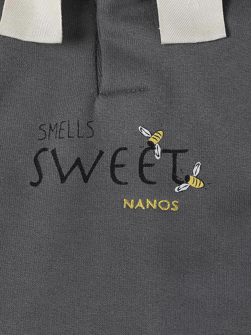 NANOS / NEONATA / Giacche, Maglioni e Felpe / Sudadera capucha sweet gris vigoré / 54030226012113 (2)