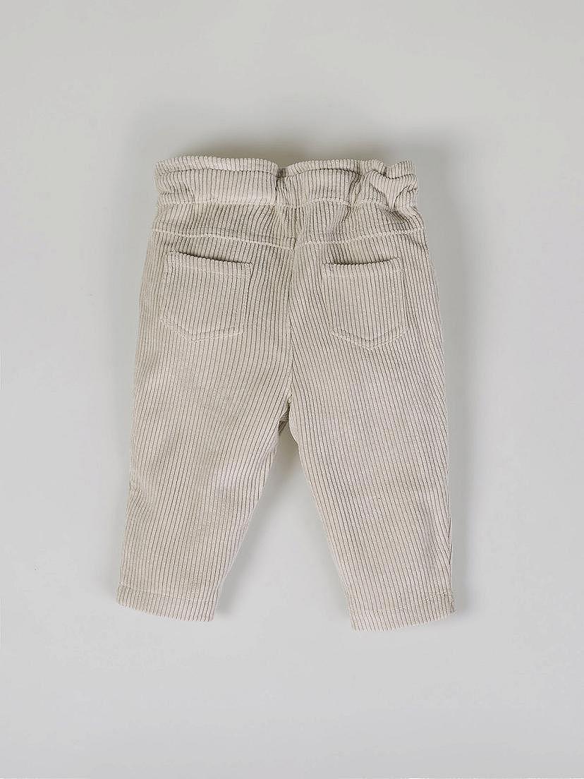 NANOS / NEONATA / Pantaloni / Pantalón jogger goma cintura micropana beige / 54060225821100