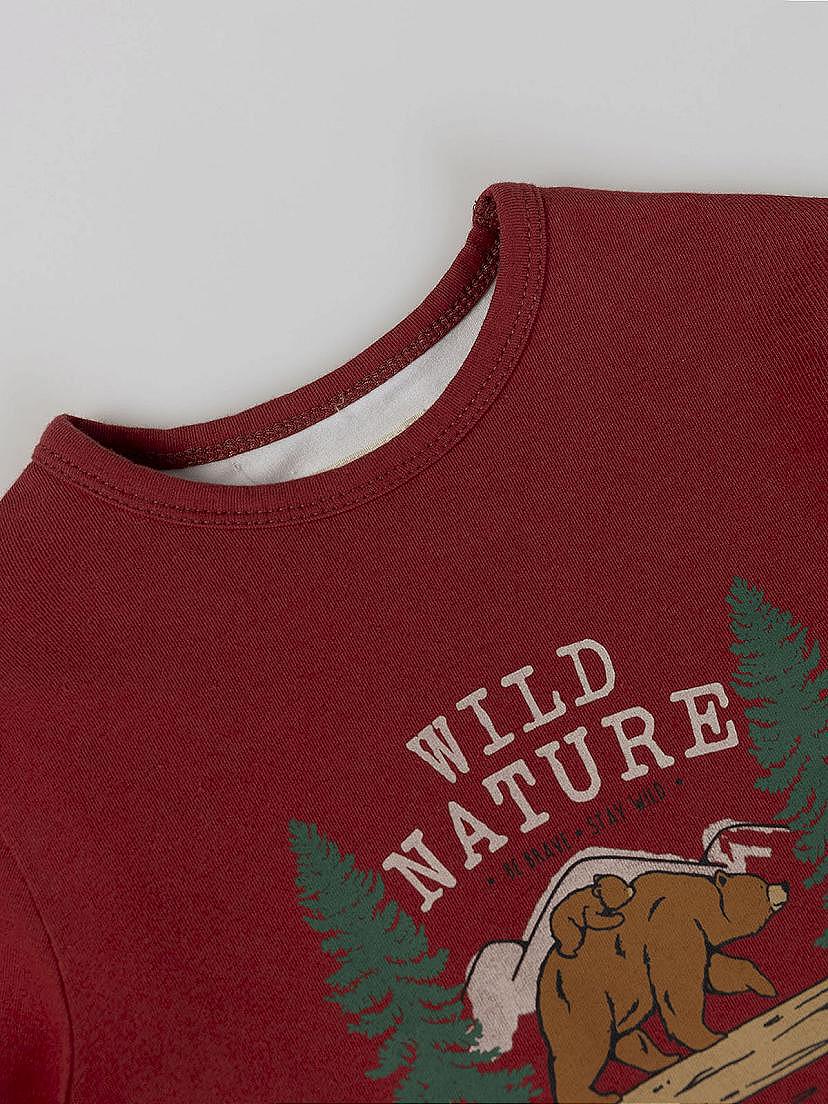 NANOS / LOOKBOOK / Camicie e Magliette / Camiseta Wild Nature rojo / 55010225898514 (1)