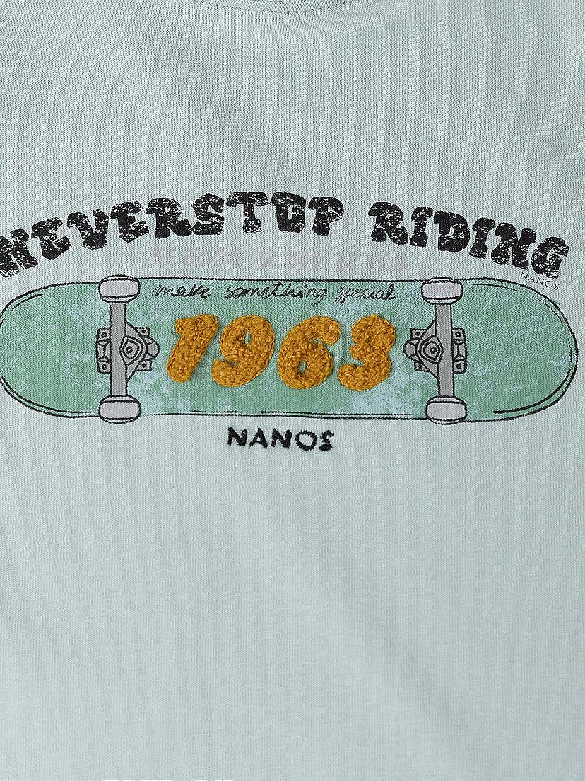 NANOS / GAR&CCEDIL;ON / Chemises  et T-shirts / Camiseta manga larga neverstop riding verde / 55010226001810 (2)