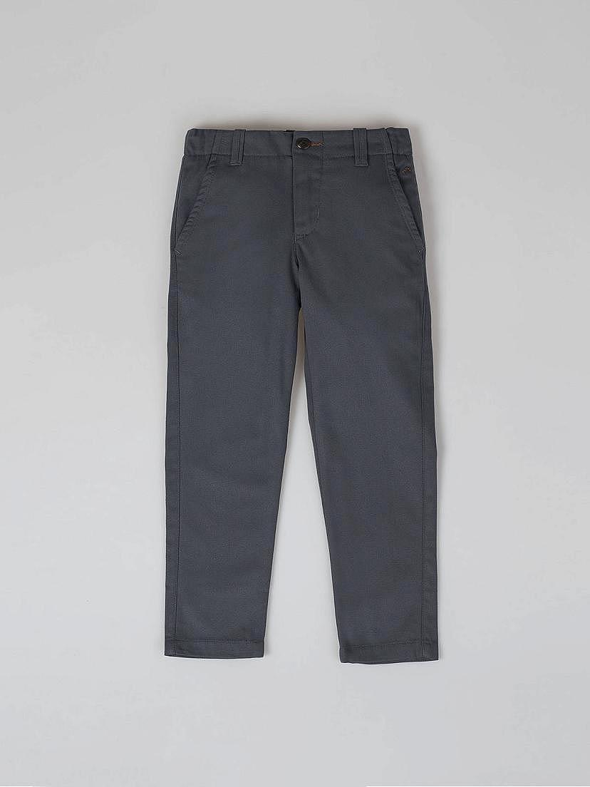 Pantalón chino gris piedra