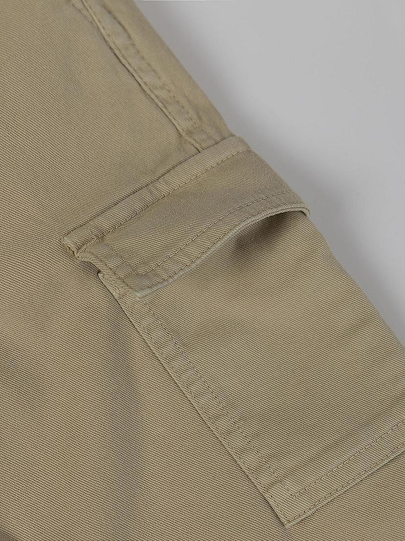 NANOS / LOOKBOOK / Pantaloni / Pantalón cargo cinturilla cordones beige / 55060325866102 (2)