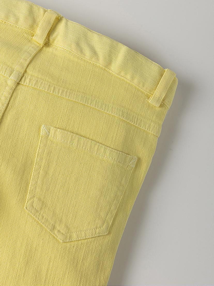 NANOS / LOOKBOOK / Pantaloni / BERMUDA CINCO BOLSILLOS AMARILLO / 55080425048200 (3)