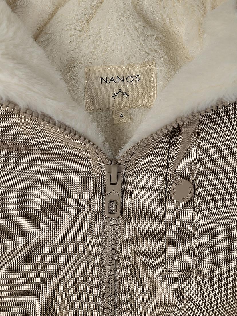 NANOS / LOOKBOOK / Cappotti e Giubbotti / Parka tres bolsillos caramelo / 55110725846407 (2)