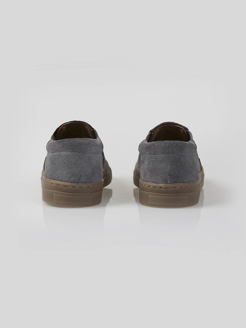 NANOS / LOOKBOOK / Scarpe / Zapatilla ante slip on gris topo / 55120626011412 (2)