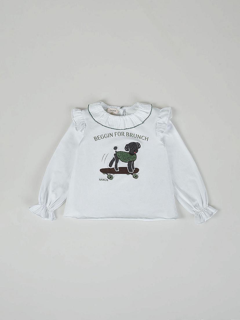 Camiseta beggin brunch blanco puro