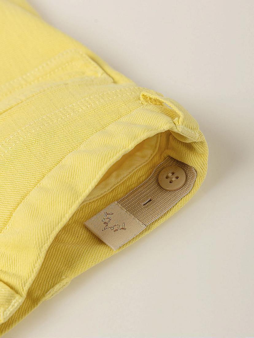 NANOS / BAMBINA / Pantaloni / Short bolsillos delanteros amarillo / 56070125087200 (3)