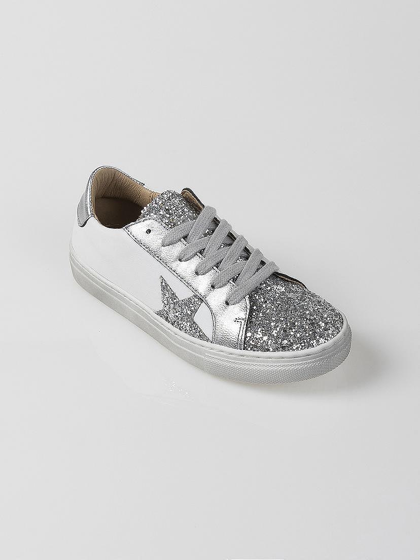 NANOS / BAMBINA / Scarpe / Zapatilla estrella glitter blanco / 56120625994100