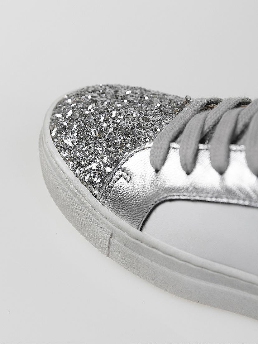 NANOS / BAMBINA / Scarpe / Zapatilla estrella glitter blanco / 56120625994100 (7)