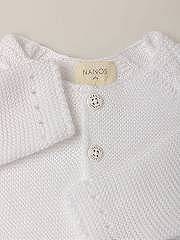 NANOS / NEWBORN / Completi e Pagliaccetti / Chaqueta punto botones blanco / 50040725224100 (3)