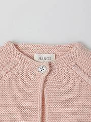 NANOS / NEWBORN / Giacche, Maglioni e Felpe / Chaqueta corta de punto calados rosa palo / 50040725743606 (3)