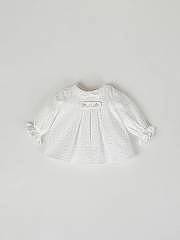 NANOS / NEWBORN / Blusa botones frontal blanco puro / 50051125761100