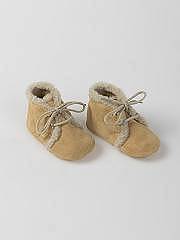 NANOS / NEWBORN / Badana ante cordones detalle borrego beige / 50121825990102