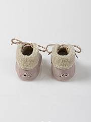 NANOS / NEWBORN / Scarpe / Badana ante cordones detalle borrego rosa palo / 50121825993606 (7)