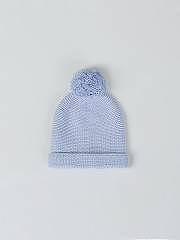 NANOS / NEWBORN / Accessori / Gorro punto pompon azul / 50180125756716